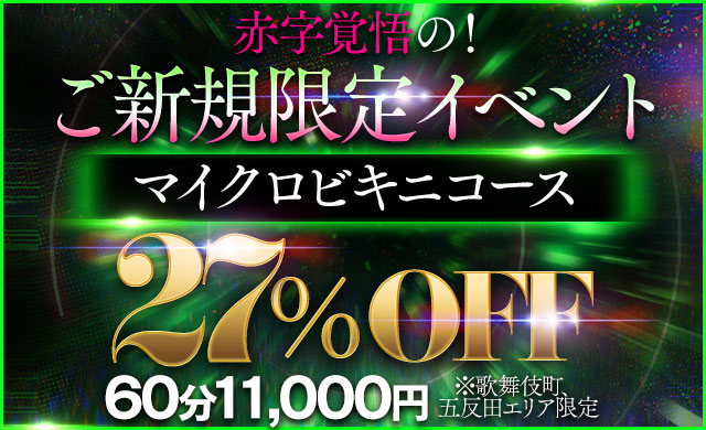ご新規限定60分11,000円～